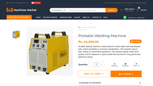 Portable Welding Machine ARC 400 G - portable welding machine factory