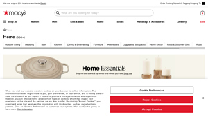 Home Store: Decor & Furniture for the Home - Macy's - home depot furniture company