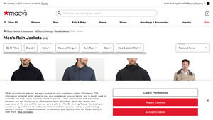 Men's Rain Jackets - Macy's - best raincoat for men company