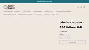 Interstate Batteries - AAA Batteries Bulk - Maddock Ranch Supply - triple a batteries bulk