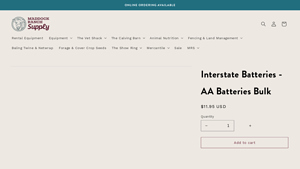 Interstate Batteries - AA Batteries Bulk - Maddock Ranch Supply - aa batteries bulk