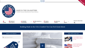 Comfort You Can Feel Good About - Bedding Made in the USA - pillow manufacturer