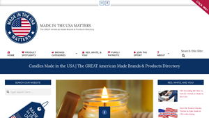 Candles Made in the USA | The GREAT American Made Brands & Products ... - candle manufacturer
