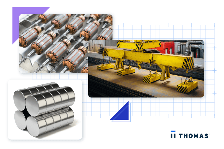 A relevant stock photo of magnets supplier in a typical setting.