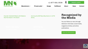 Contract Supplement Manufacturing | Makers Nutrition - contract manufacturer nutritional supplements