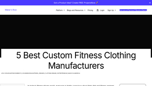 5 Best Custom Fitness Clothing Manufacturers | Maker's Row - fitness wear manufacturer