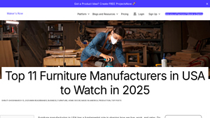 Top 11 Furniture Manufacturers in USA to Watch in 2025 - best furniture manufacturer