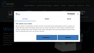Wire EDM | Makino - wire cutting machine company