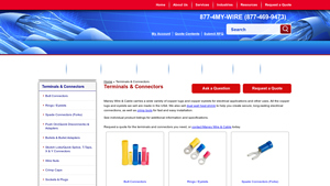 Terminals & Connectors - Maney Wire & Cable - wire nuts bulk