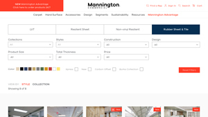 Rubber Sheet & Tile | Hard Surface - Mannington Commercial - rubber tiles factory