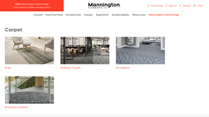 Carpet - Mannington Commercial - commercial carpet factory