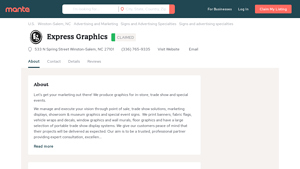 Express Graphics - Winston-Salem, NC - Sign Manufacturer in Winston ... - express-graphics manufacturer website