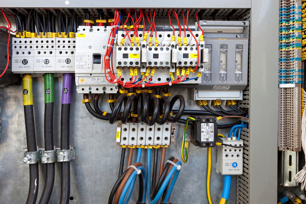 A relevant stock photo of Manufacturers of Electrical Control Panels in a typical setting.