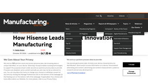 How Hisense Leads Global Innovation in Manufacturing - hisense manufacturer