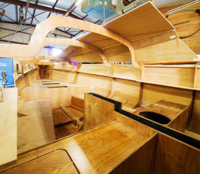 A relevant stock photo of marine plywood manufacturer in a typical setting.