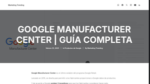 Google Manufacturer Center | Guía Completa - Marketing Trending - google manufacturer center