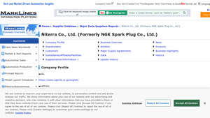 Niterra Co., Ltd. (Formerly NGK Spark Plug Co., Ltd.) - MarkLines - car spark plug factory