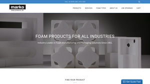 Marko Foam Products | Leader in Foam Manufacturing - foam manufacturer