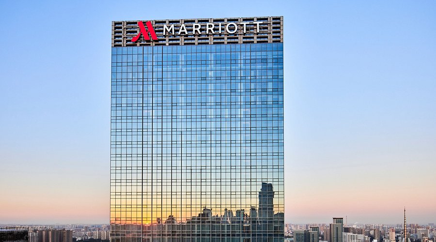 A relevant stock photo of marriott hotel in china in a typical setting.