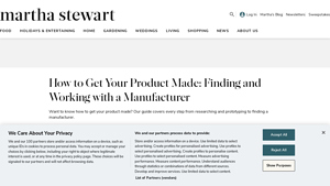 How to Get Your Product Made: Finding and Working with a Manufacturer - manufacturer production