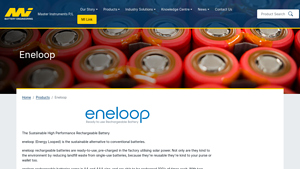 Eneloop Rechargeable Batteries by Master Instruments - eneloop pro bulk