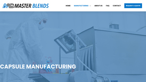 CAPSULE MANUFACTURING - Master Blends - capsule manufacturer