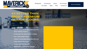 Maverick Concrete Coatings - concrete coatings company