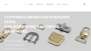 Custom Bag & Trunk Hardware Manufacturer - Maya Metal - handbag hardware manufacturer