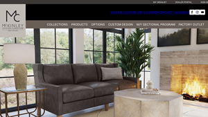 McKinley Leather Furniture - leather furniture factory