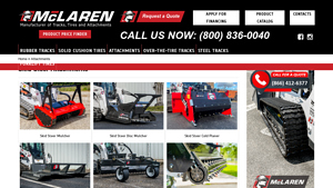 Skid Steer Attachments | Skid Loader Attachments | McLaren - best hydraulic auger manufacturer usa