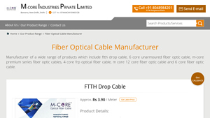 Fiber Optical Cable Manufacturer - FTTH Drop Cable Manufacturer from ... - fiber optic cable manufacturer