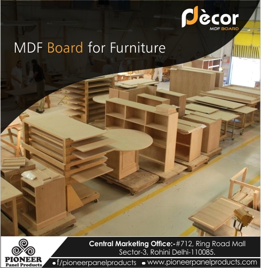 A relevant stock photo of mdf board manufacturer in a typical setting.
