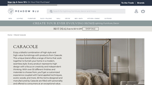 Caracole Furniture | High-Style Home Furnishings - Meadow Blu - caracole furniture company