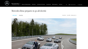 Mercedes-Benz prepares to go all-electric - mercedes electric company