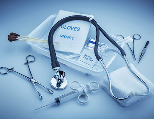 A relevant stock photo of medical equipment supplier in a typical setting.