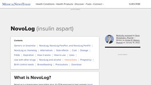 NovoLog: FlexPen, alternatives, side effects, cost, and more - novolog manufacturer