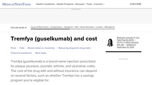 Tremfya and cost: How to find savings, lower costs, and more - tremfya manufacturer