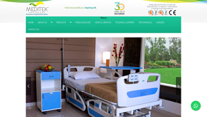 Hospital Furniture Meditek Engineers MFG of Medical beds, ICU Beds - hospital bed manufacturer