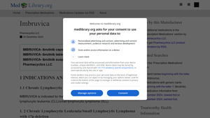 Imbruvica (Pharmacyclics LLC): FDA Package Insert - MedLibrary.org - imbruvica manufacturer