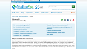 Sildenafil: MedlinePlus Drug Information - viagra manufacturer