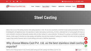 Steel Casting - Meena Cast Pvt. Ltd. - steel castings manufacturer