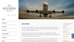 Aviation - Melchers China - chinese aircraft manufacturer