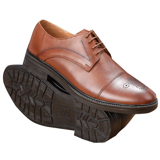 A relevant stock photo of men's shoe manufacturer in a typical setting.