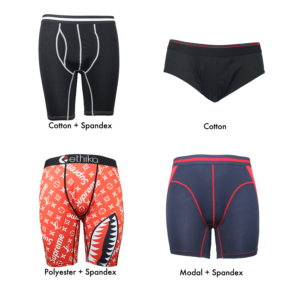 A relevant stock photo of mens underwear manufacturer in a typical setting.