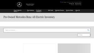 Pre-Owned Mercedes-Benz All-Electric Cars For Sale Near Me - mercedes electric company