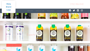 Beverage Formulation & Manufacturing Experts | META BRAND - drink manufacturer