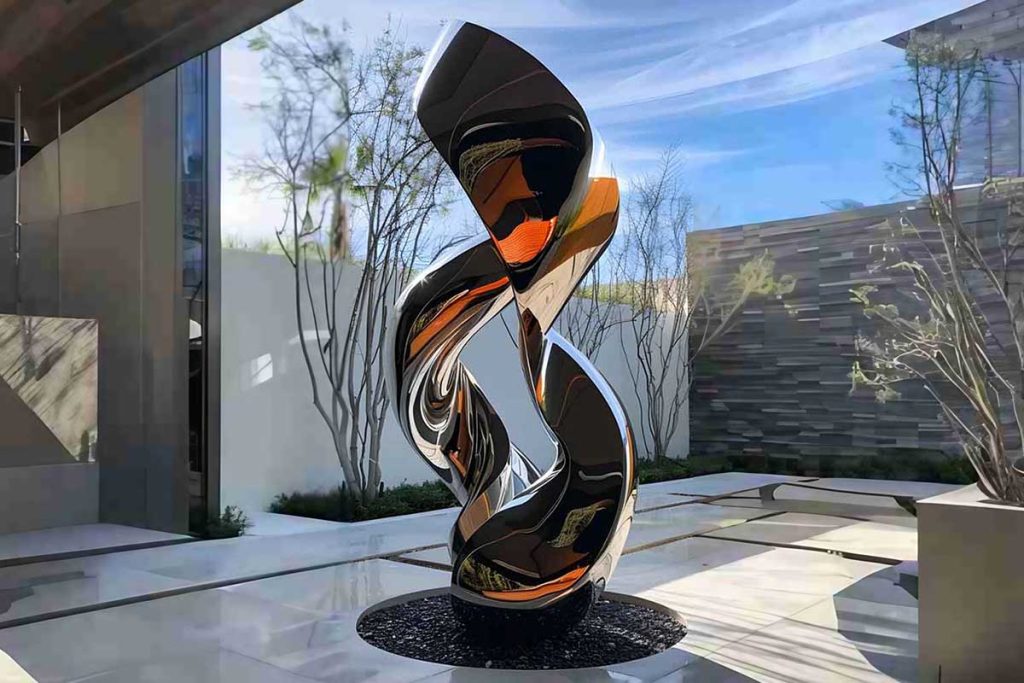 A relevant stock photo of Metal Sculpture Customization,Metal Sculpture in a typical setting.