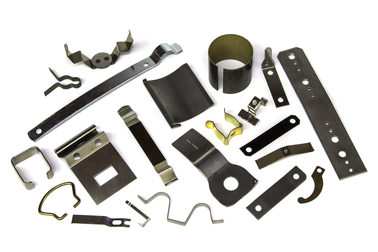 A relevant stock photo of metal stamping parts supplier in a typical setting.