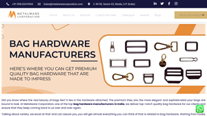 Bag Hardware Manufacturers & Bag Accessories Manufacturer India - handbag hardware manufacturer