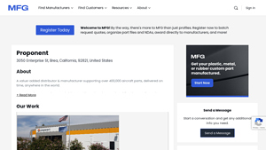 Proponent - 3D Printing - 3050 Enterprise St, Brea, California, 92821 ... - aerospace elastomer manufacturer brea california